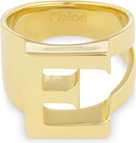 chloe alphabet ring america|Alphabet ring .